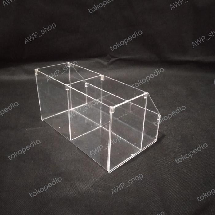 

TEMPAT PENSIL ACRYLIC 2 SUSUN BENING MURAH
