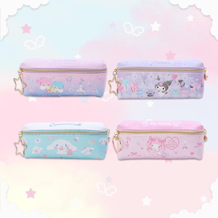 

BALMUTLUCU PENCIL CASE PC03 CINNAMOROLL KUROMI MY MELODY LITTLE TWIN STAR TEMPAT PENSIL DOUBLE