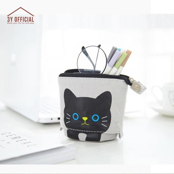

3Y KOTAK PENCIL MODEL TARIK PANJANG PENDEK PENCIL CASE LUCU IMUT PENSIL ALAT TRANSPARAN PENA