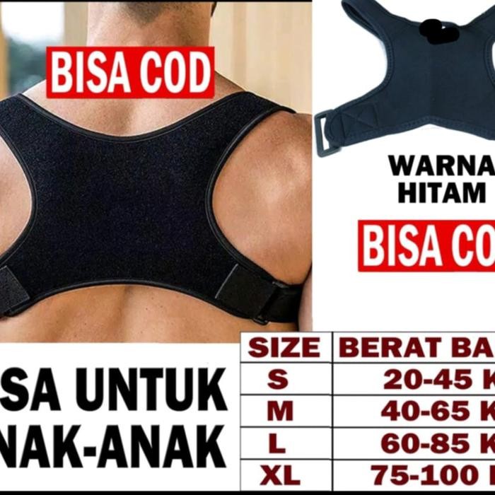 penyangga punggung bungkuk / pelurus punggung / back corrector