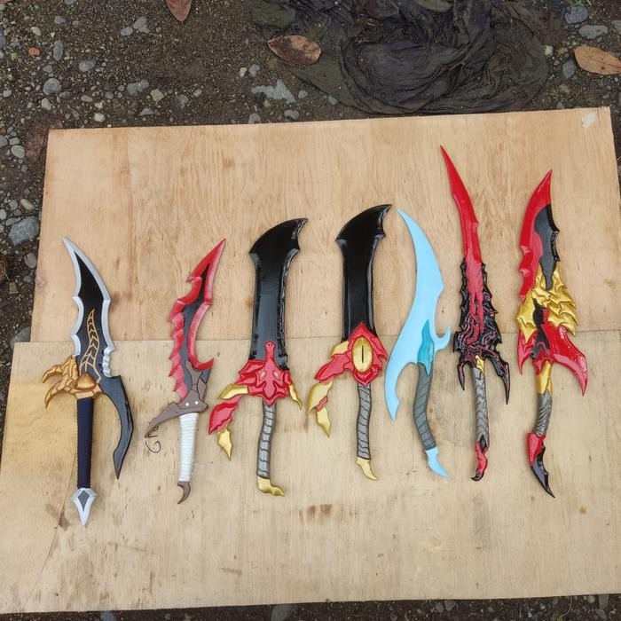 replika dagger sung jin woo - solo leveling