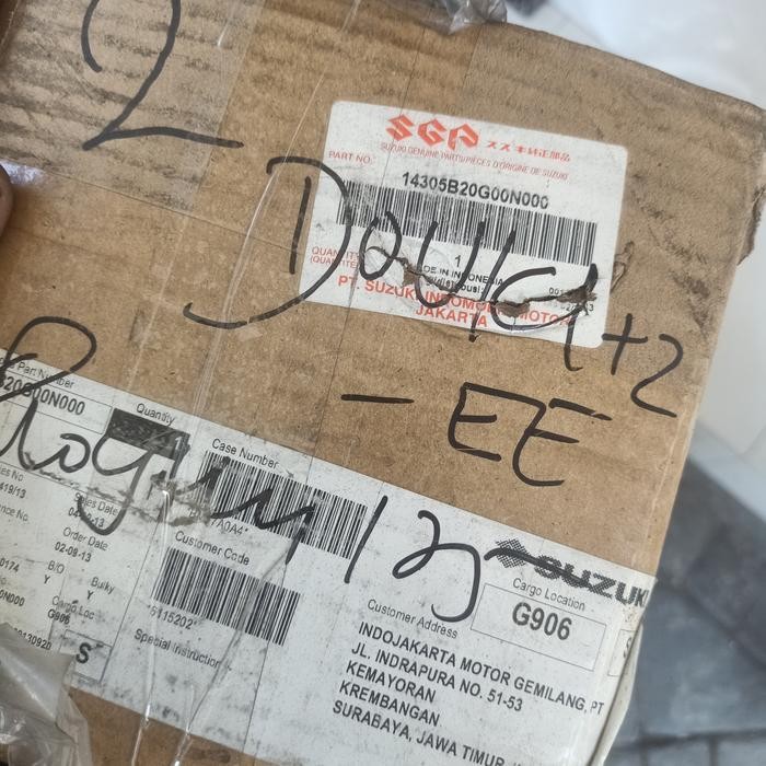 KNALPOT SUZUKI SHOGUN 110 .125 ORIGINAL BARU SGP BERGARANSI