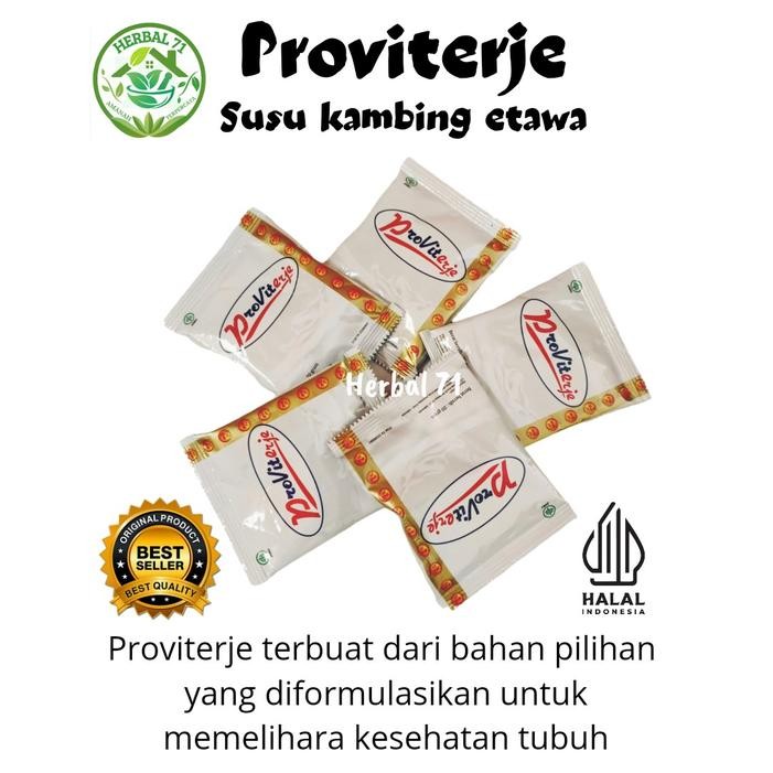 

Pilihan- Proviterje Susu Kambing Etawa 5 Sachet