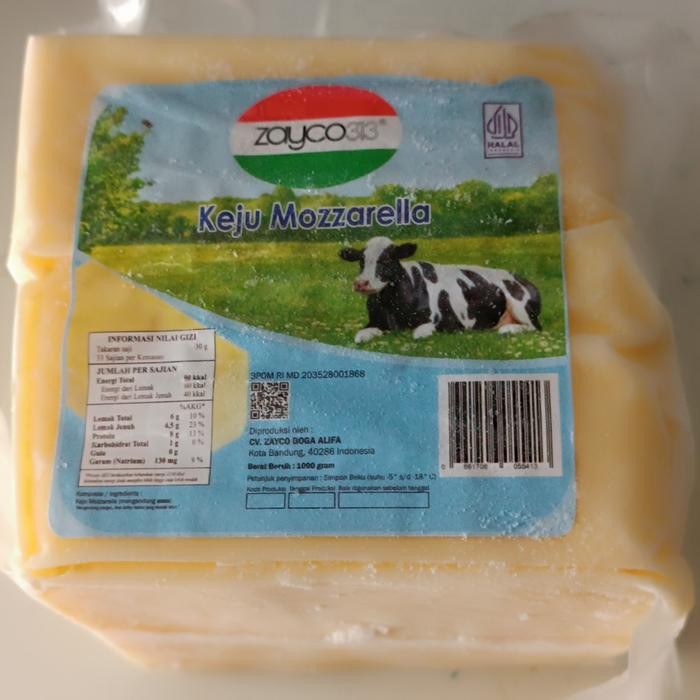

Pilihan- Keju Mozzarella Oldenburger 1Kg Impor Dari Jerman