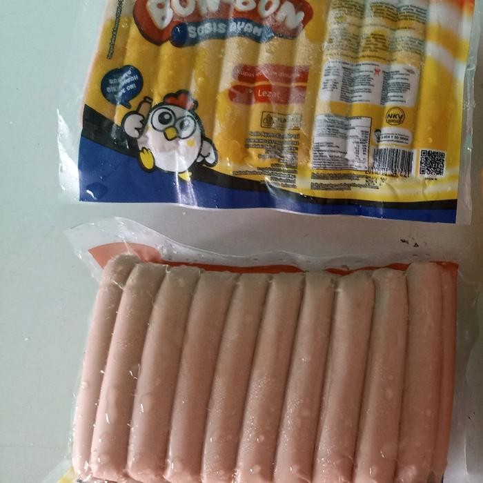 

Pilihan- Bon Bon Sosis Frozen Seblak Makanans Ayam Kemasan 500Gr Isi 30Pcs