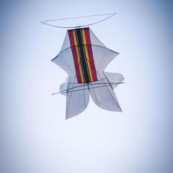 Layangan Bebean Rangka Rakit Sendiri - Lebar Sayap 110 cm Tinggi 140 cm