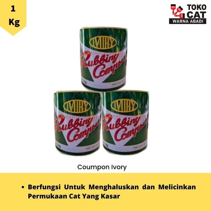 Terbaik Coumpond Ivory 1 Kg / Kompon Body Motor Dan Mobil 100% Ori