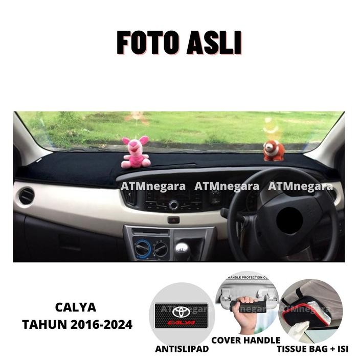 Cover Dashboard Mobil Calya Tahun 2016-2024 Aksesoris Preum Alas Pelindung Dasbor Mobil