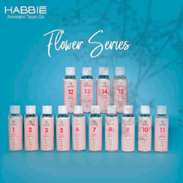 Terbaik Habbie Minyak Telon Baby Flower Series 100Ml ~ Minyak Telon Habbie 100% Ori