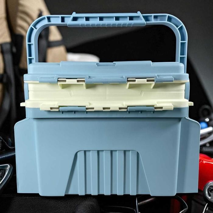 TaffSPORT Kotak Perkakas Pancing Fishing Tackle Box Double Layer - JF-31