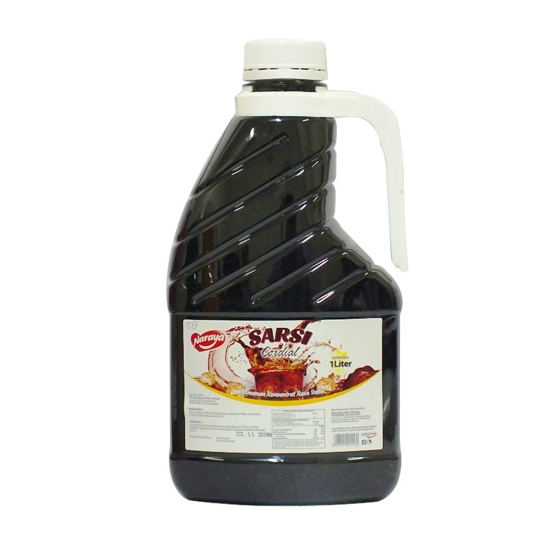 

S09158 NARAYA CORDIAL SARSI SYRUP 1L BOTOL MAJU BERSAMA (20250914)