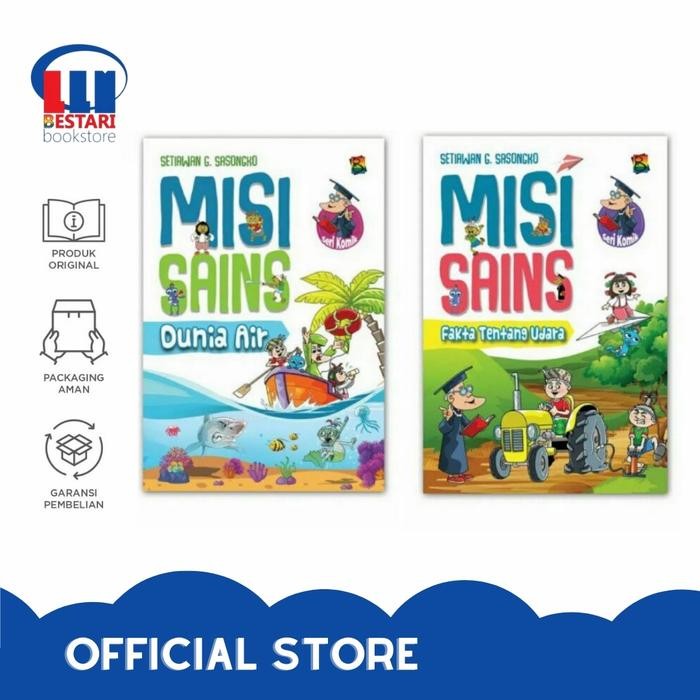 Buku Komik Anak - Seri Misi sains - Bestari kids