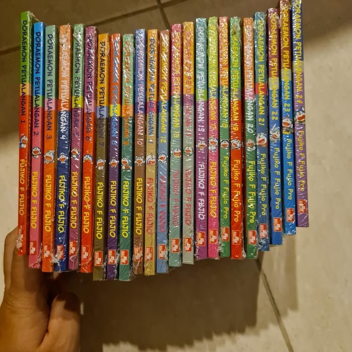 

PROMO! Komik Doraemon Petualangan set 1-24 set lengkap segel ori