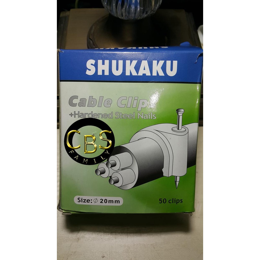 

Klem Kabel / Clamp Kabel / Kabel Clips Shukaku 20Mm Sku120