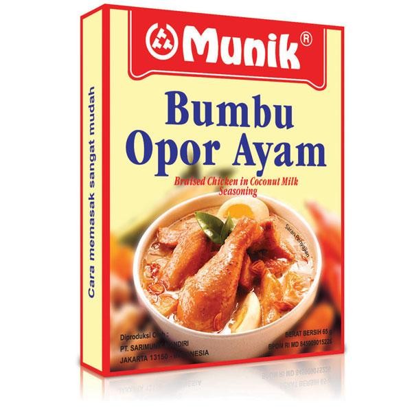

Stok Baru Munik Bumbu Opor Ayam 65 Gr