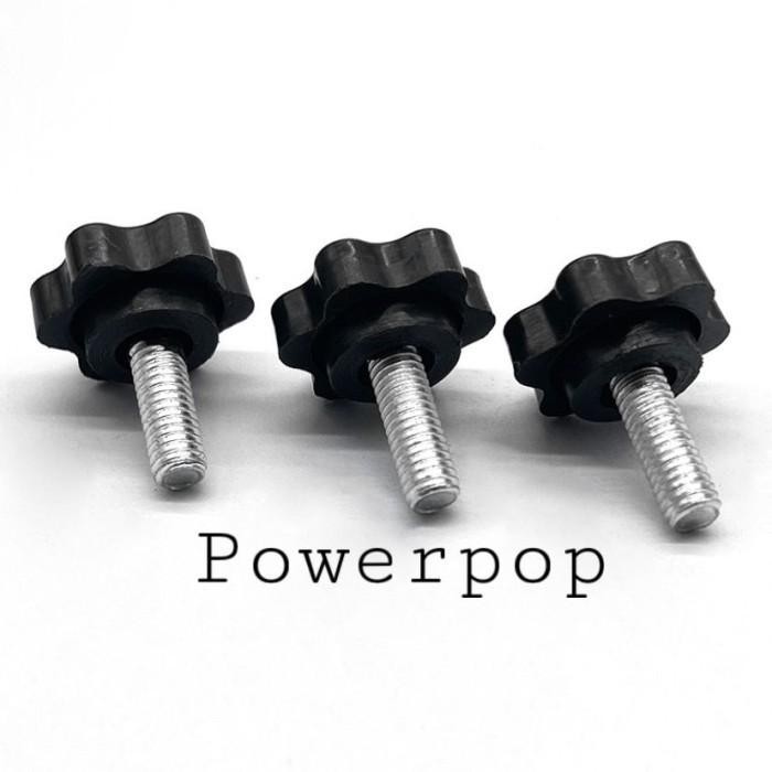 New M8 BAUT KNOP STAR / KNOB STAR M8 BAUT BINTANG TEBAL BEST QUALITY