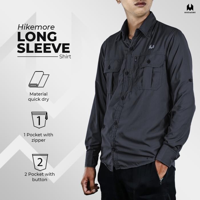 Eiger Sport - Kemeja Lapangan Pdl Outdoor Quick Dry Gunung