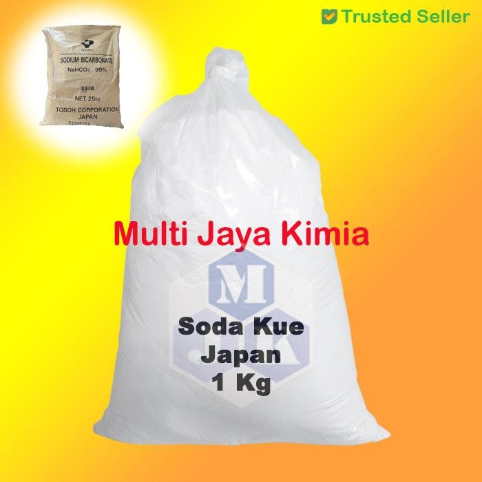 

Stok Baru Sodium Bicarbonate / Soda Kue / Baking Soda Jepang Japan 1Kg