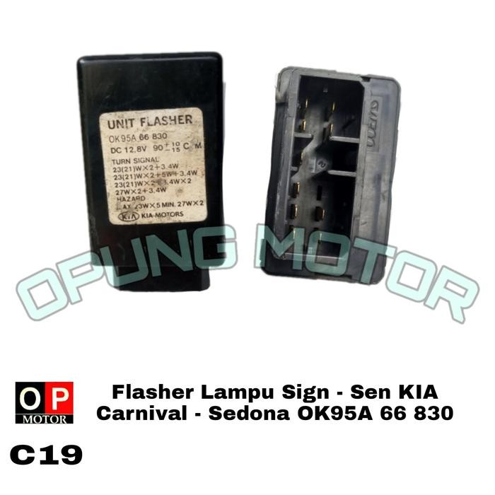 Flasher lampu Sign KIA Carnival , Sedona OK95A 66830