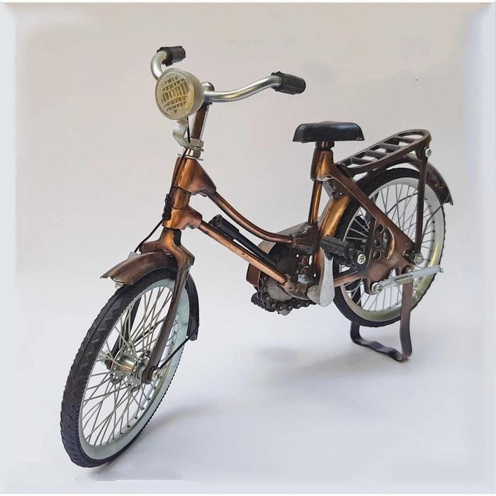 Pilihan- Miniatur Diecast Sepeda Tua Model Onthel Perempuan Cewek Size Besar