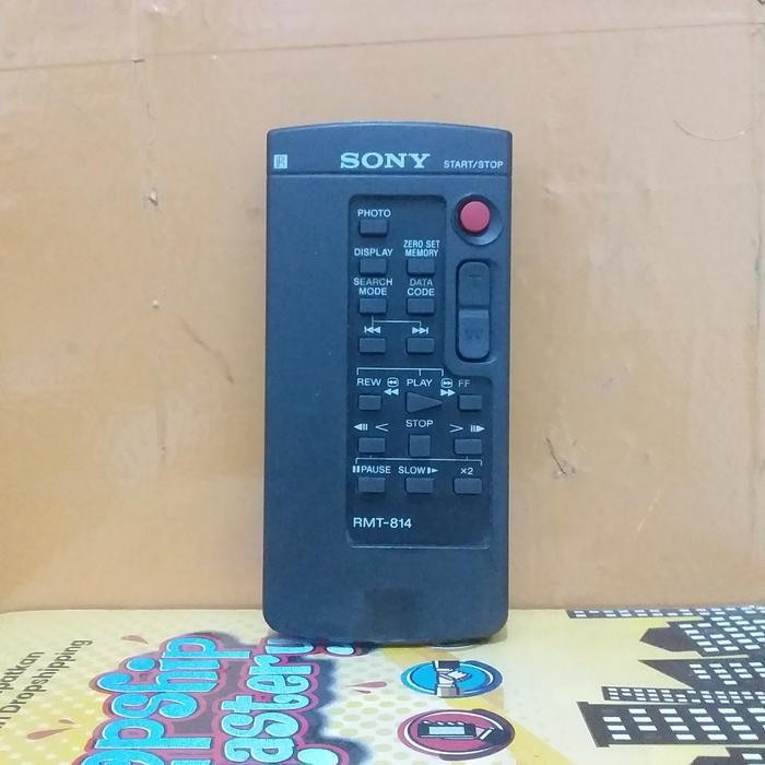 Remote Original Handycam Sony Seri Rmt-814 Second