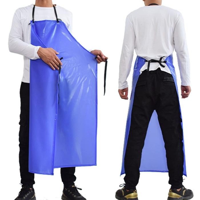 Celemek Anti Air Apron Pvc Celemek Panjang Anti Air Celemek Waterproof Pasti Diskon