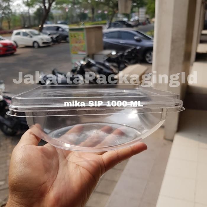 mangkok SIP 1000ml/mangkok salad/mangkok buah/mika salad/kotak mika