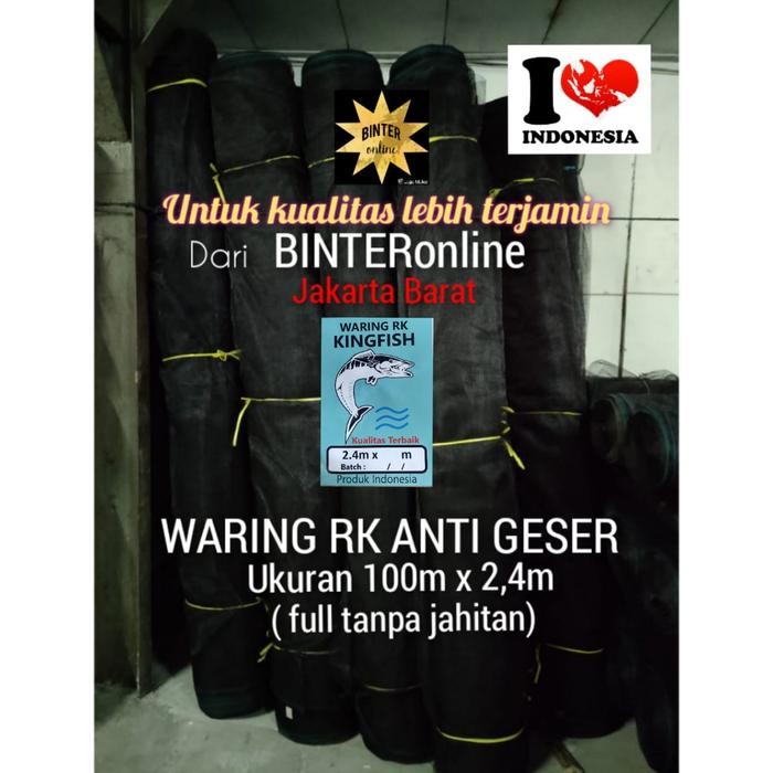 WARING HITAM WARING RK ANTI GESER