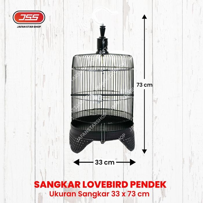 Phoenix Aviary - Kandang Burung Love Bird Pendek Sangkar Kenari Parkit Kenari Dll