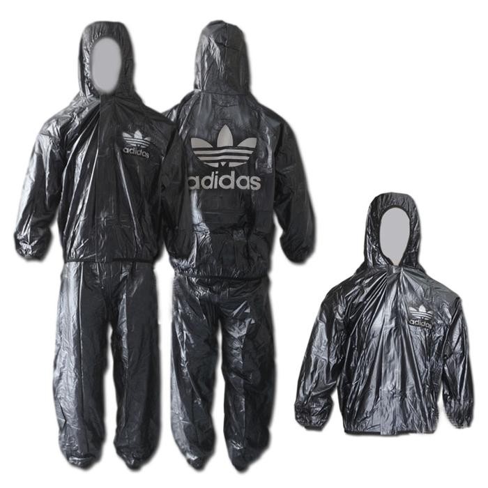 jaket jas hujan Adidas