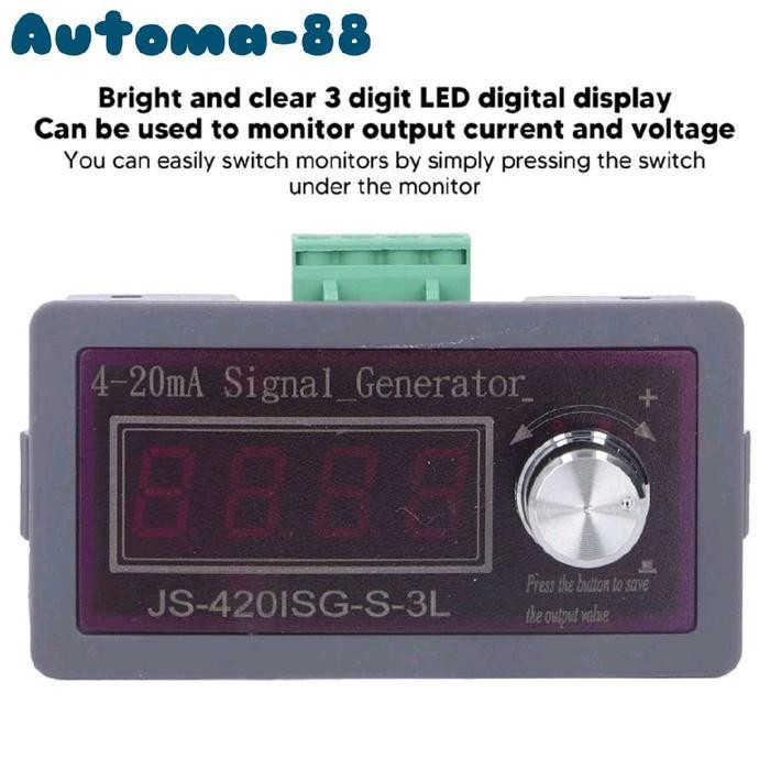 SOURCE INJECTOR 4-20MA 4 WIRE ANALOG INPUT SIGNAL GENERATOR SIMULATOR