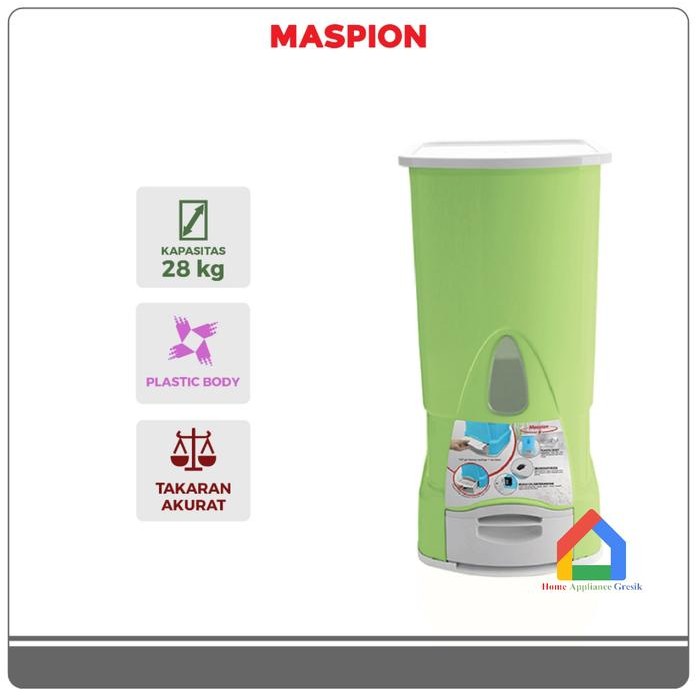 Maspion MRD 2800 AP Rice Box Penyimpan / Tempat Beras Maspion 2800AP