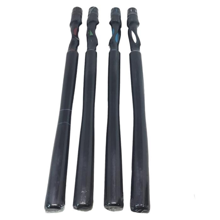 Gagang Jorang Busa eva + Reel Sit Iroly Hitam Kombinasi Include ring windcek 4 Warna Panjang 30 Cm