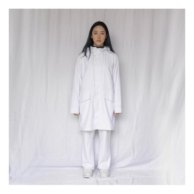 Jaket Pelindung Anti-Air Dan Mikrobial Sritex - Ladies Long Coat Original Best Seller