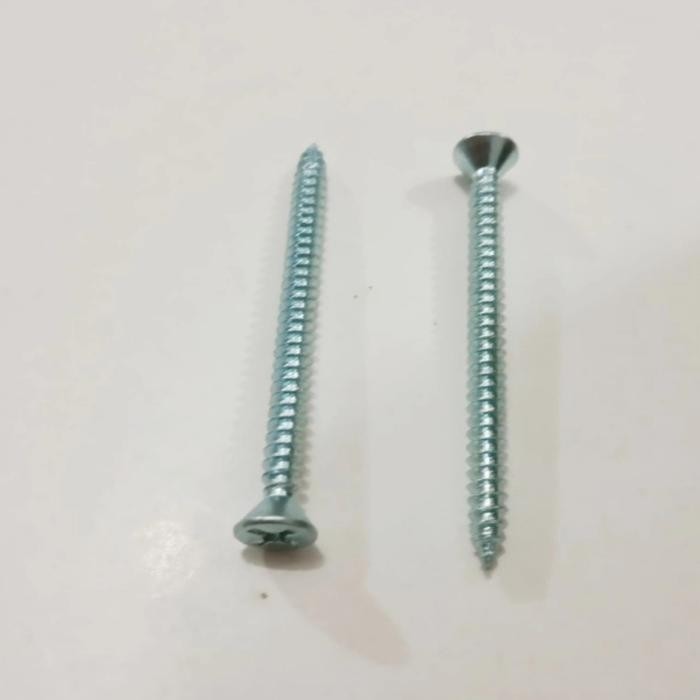 skrup kayu putih 5cm /sekrup baut 5cm /10 pcs