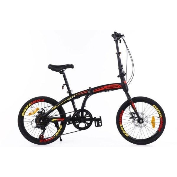 Sepeda Lipat Folding Bike 20 Forward Discbrake Murah