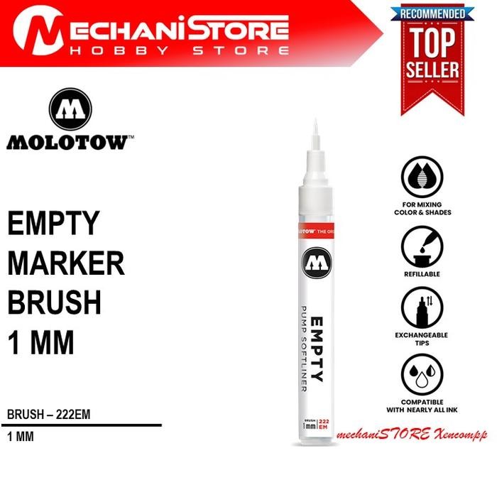 MOLOTOW EMPTY PUMP MARKER Botol Kosong Spidol