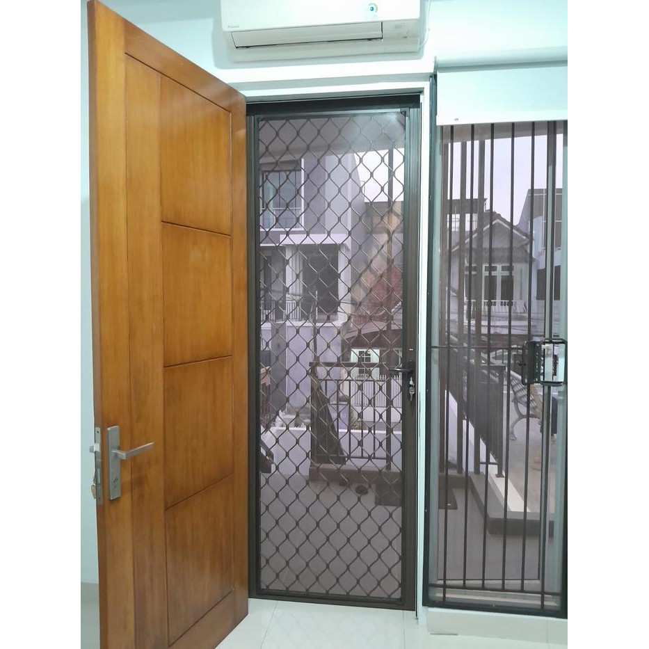 Onna Pintu Exona - Pintu Kawat Nyamuk Ram Kasa AluminiumAntiKarat Tbk