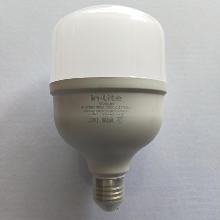 Jual Rugi Lampu Led In-Lite 30Watt Cahaya Kuning/Bohlam Led In-Lite 30Watt Inbc0