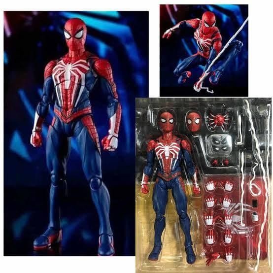 Ready Shf Spiderman PS4 Advanced Suit Action Figure