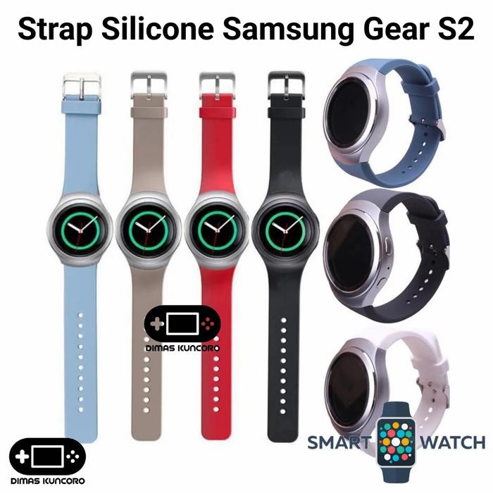 Strap Silicone Samsung Gear S2 silikon tali jam rubber samsung gear s2 sport R720 R730
