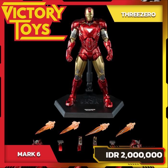 INFINITY SAGA DLX IRON MAN MARK 6 By ThreeZero