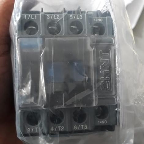 Kontaktor Chint Nxc-09 380V 3P 4Kw 9A Nxc09 Nxc Coil 400Vac Contactor