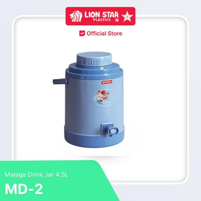 LION STAR Water Tempat Air Minum Dispenser Malaga Drink Jar 4,5 Liter MD-2