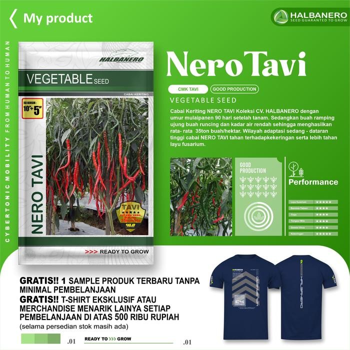 BENIH CABAI NERO TAVI - HALBANERO