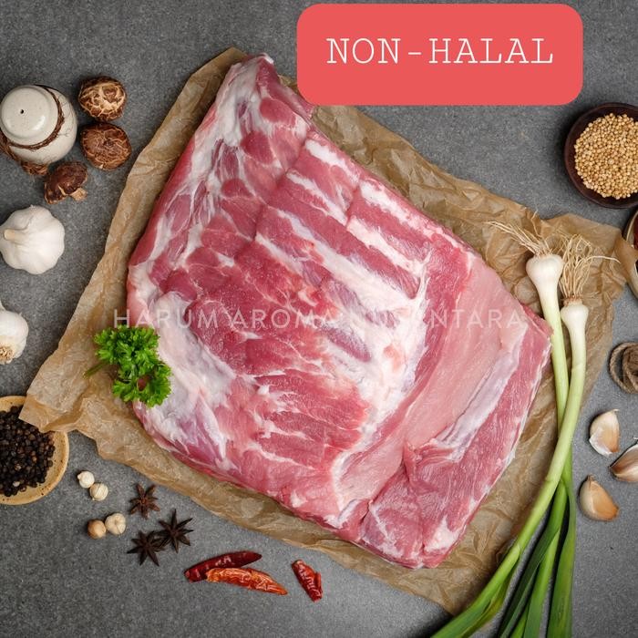 B2B2Lansungkirim- Daging Babi Tulang Iga / Paikut Babi / Iga Babi Super