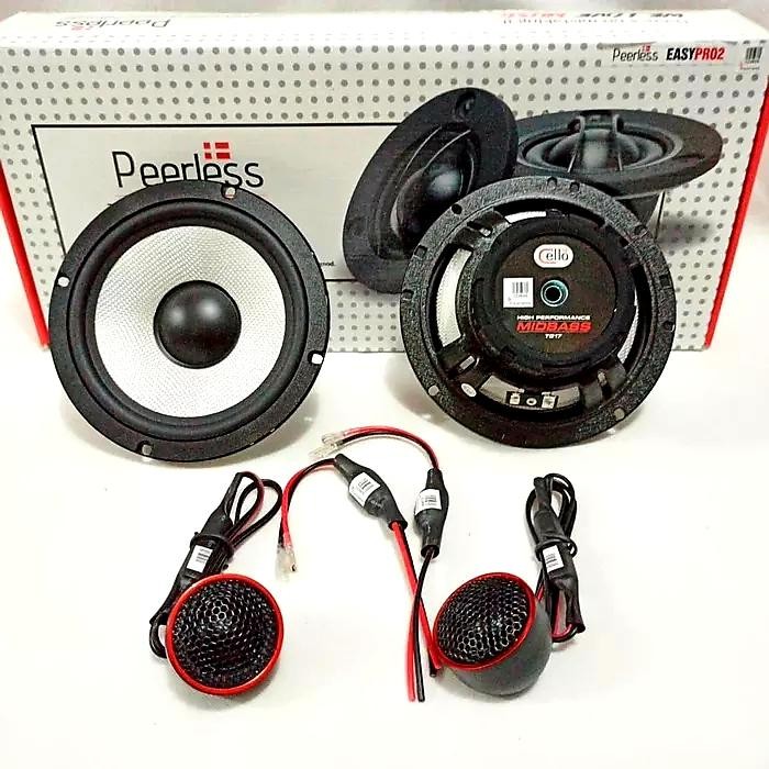 Speaker Split Peerless Easy Pro 2 . COMPONENT Split 6.5 Inch