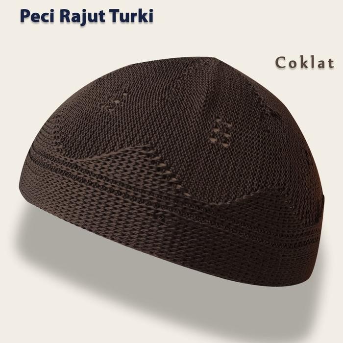 SIAPKIRIM Peci Turki Dewasa Peci Rajut Yaman Peci Turki Ottoman Aneka Warna Kopiah Songkok Muslim