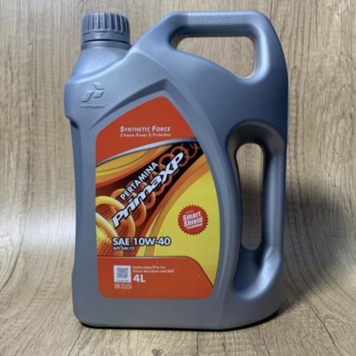 Oli Pertamina PRIMA XP SAE 10W-40 ) ,4L ,Sythentic Force Original