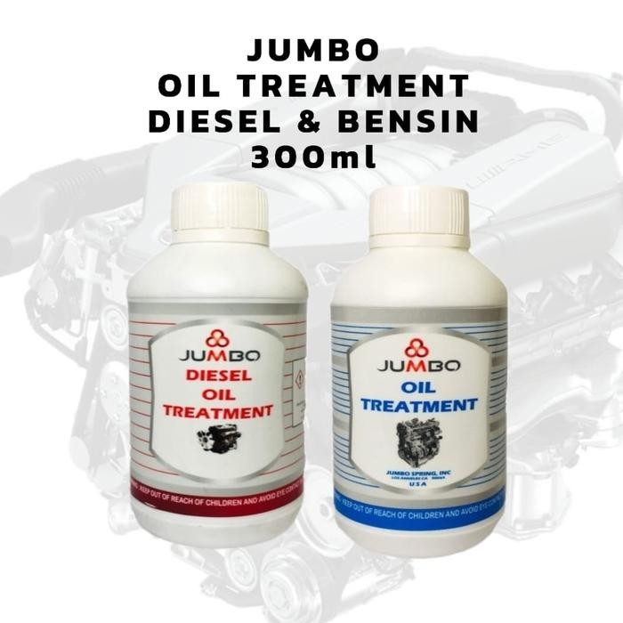 Oli Treatment Additive Engine Oil JUMBO 300ml - Aditif Vitamin Oli Mesin Anti Oksidan Bensin Diesel